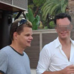 El hijastro de la alcaldesa de Marbella, Joakim Broberg, a la izquierda de la imagen, en una imagen de archivo