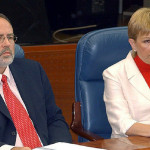 Eduardo Tamayo y Teresa Sáez, en 2003.