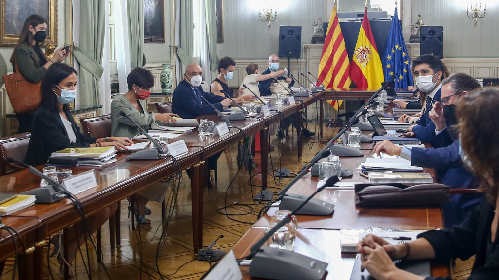 Mesa de diálogo entre Cataluña y el Gobierno