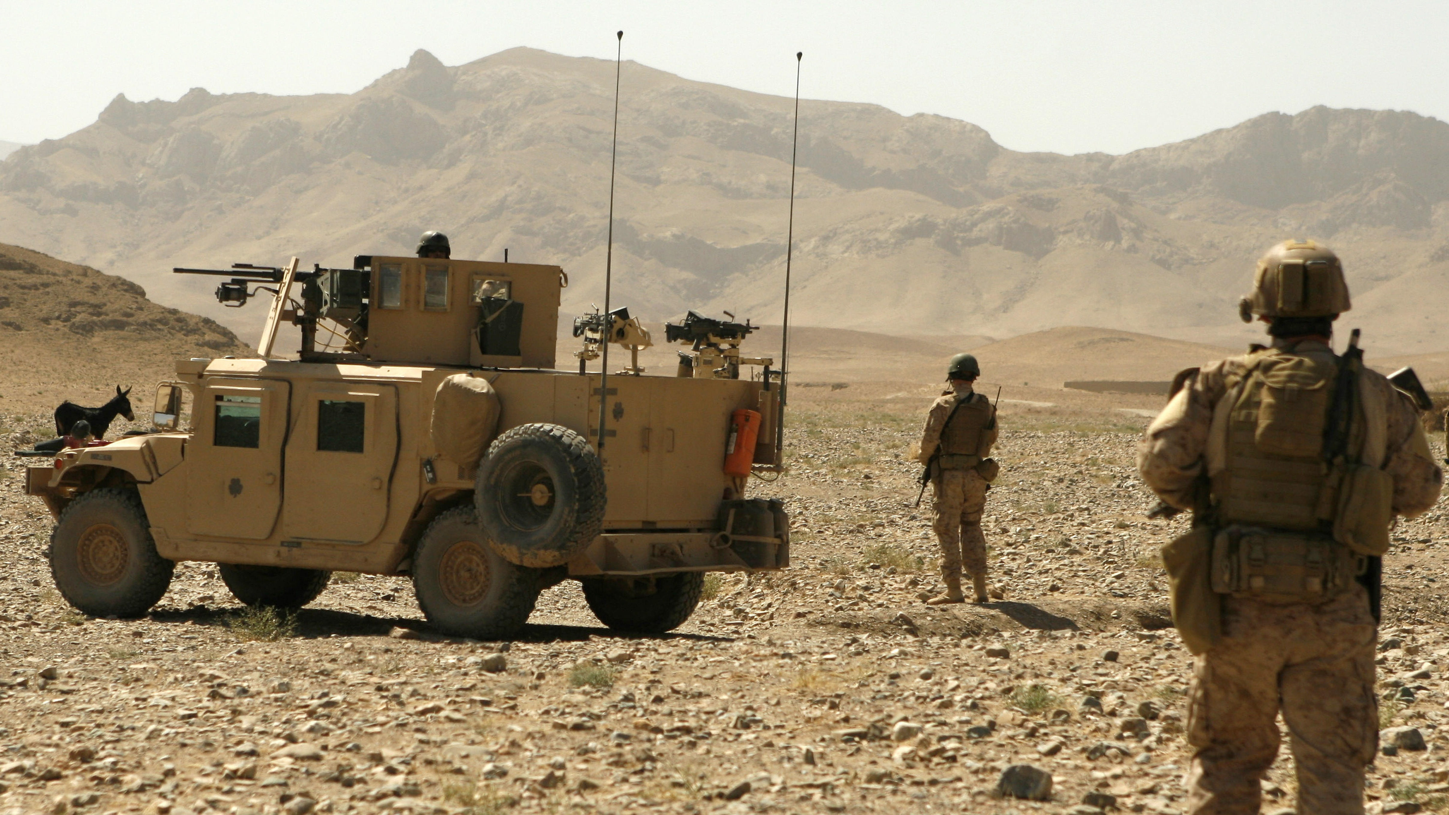 EEUU promete apoyo aéreo al Gobierno de Afganistán