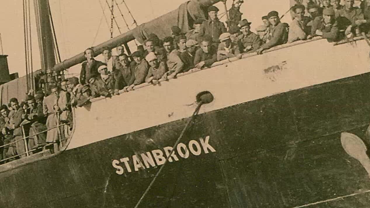 El barco Stanbrook.