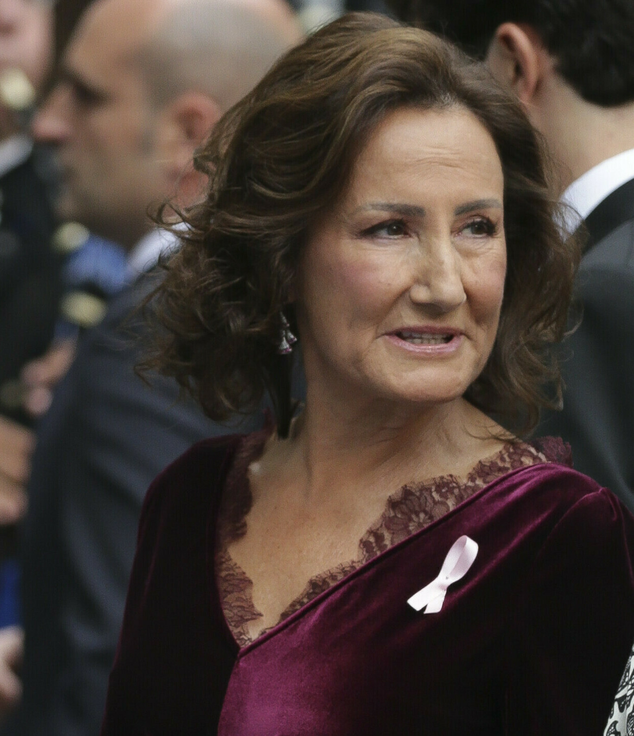 Paloma Rocasolano, en los premios Princesa de Asturias de 2019