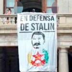 Vox denuncia al partido Marxista-Leninista por la pancarta de Stalin en Valencia