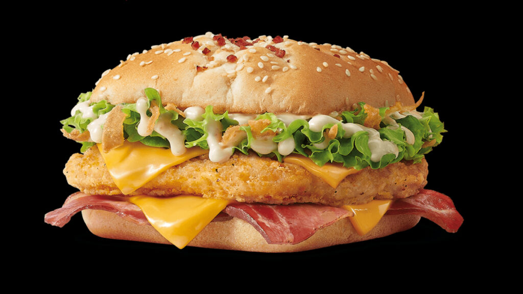 aitana mcdonald's hamburguesa hamburguesas nutricional menú comida rápida