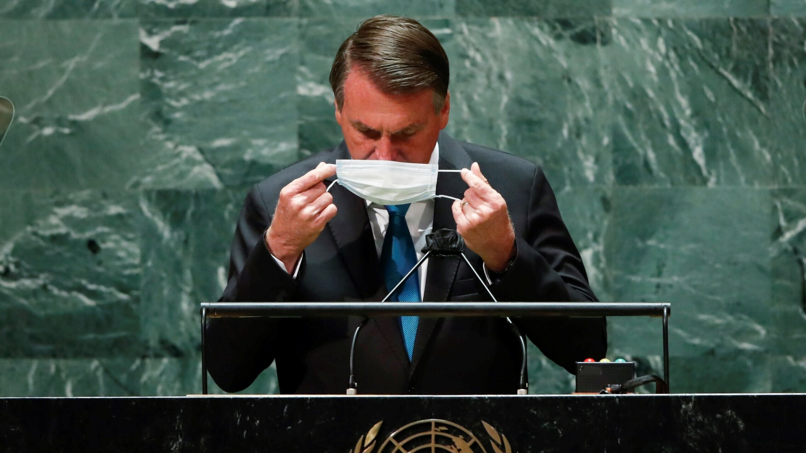 Bolsonaro critica ante en la ONU el pasaporte covid y defiende tratamientos no probados