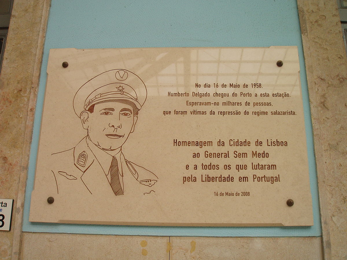 Placa Conmemorativa de Humberto Delgado