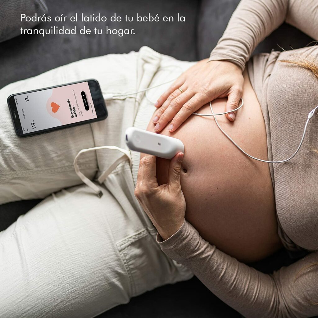 10 opciones para escuchar latidos bebé en casa