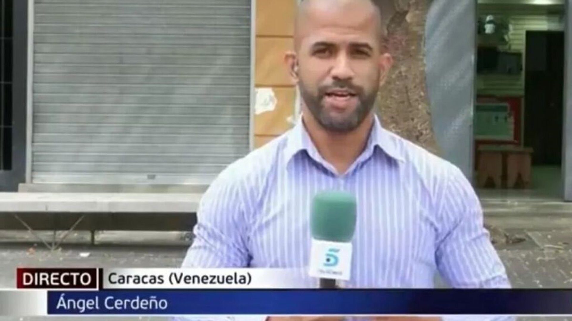 Muere el corresponsal de Mediaset en Venezuela, Ángel Cerdeño: "Le trataron a patadas y en condiciones infrahumanas"