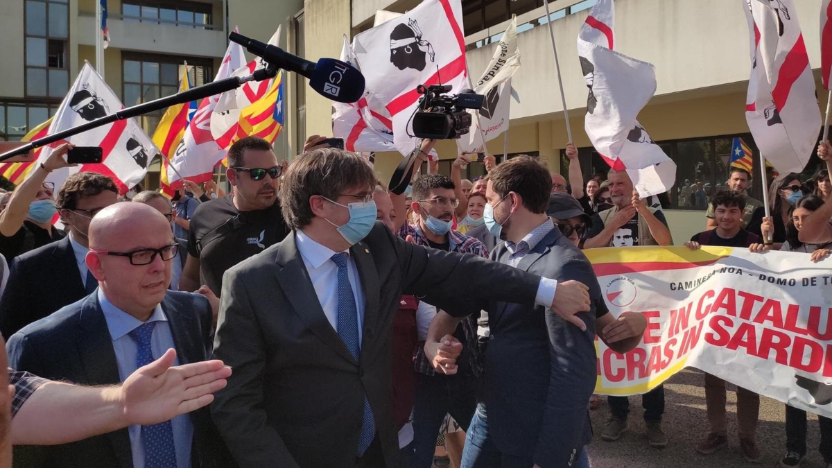 El expresidente de Cataluña, Carles Puigdemont