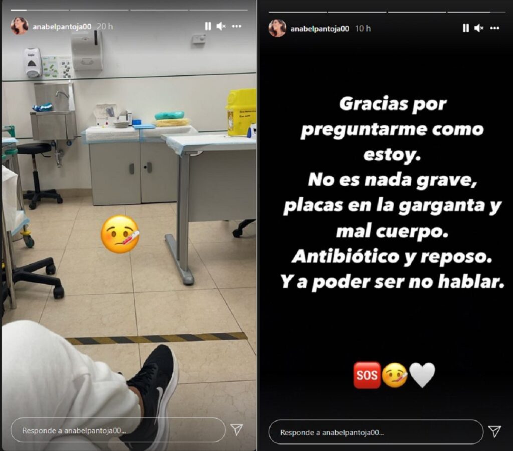 Anabel Pantoja acaba en el hospital tras su boda