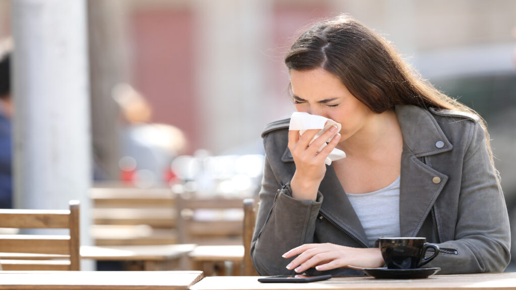 enfermedades sistema respiratorio otoño gripe fiebre resfriado virus catarro asma