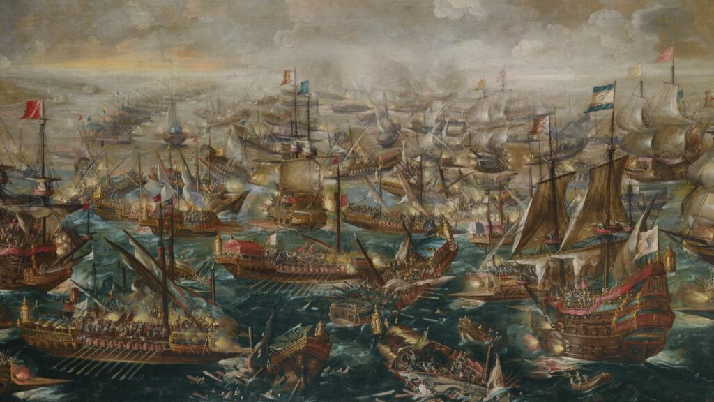 Lepanto, por Andries van Eertvelt