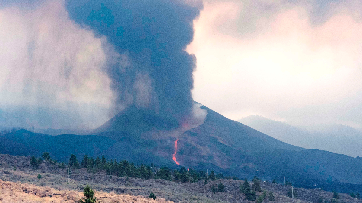 volcán turistas canarias terremoto