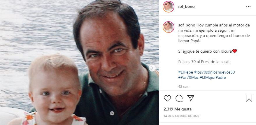 Sofía Bono, hija del ex ministro José Bono, habla sobre su adopción