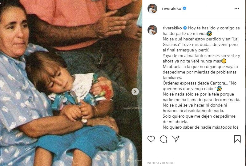 Kiko Rivera confirma en exclusiva la reconciliación el perdón a Isabel Pantoja tras la muerte de su abuela