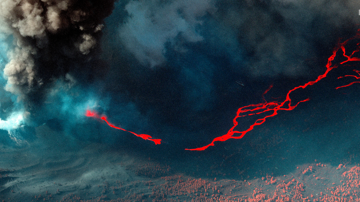 Las cifras apabullantes del volcán de La Palma tras un mes de erupción