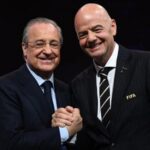 El presidente de la Superliga y el de la FIFA