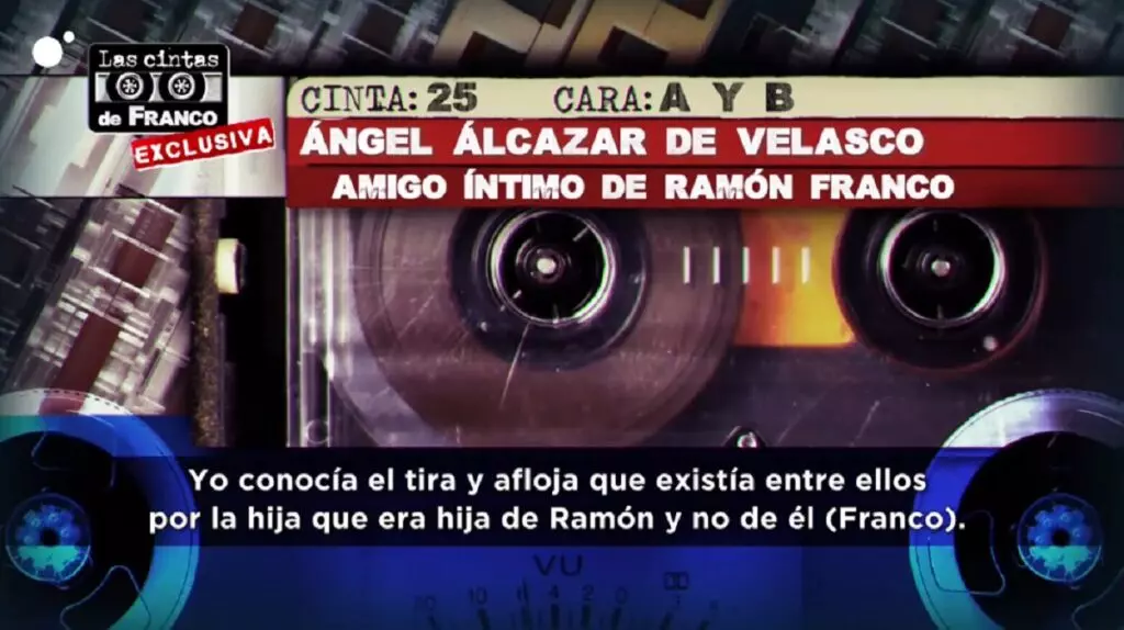Ángel Alcázar asegura que la hija de Francisco Franco no era su hija