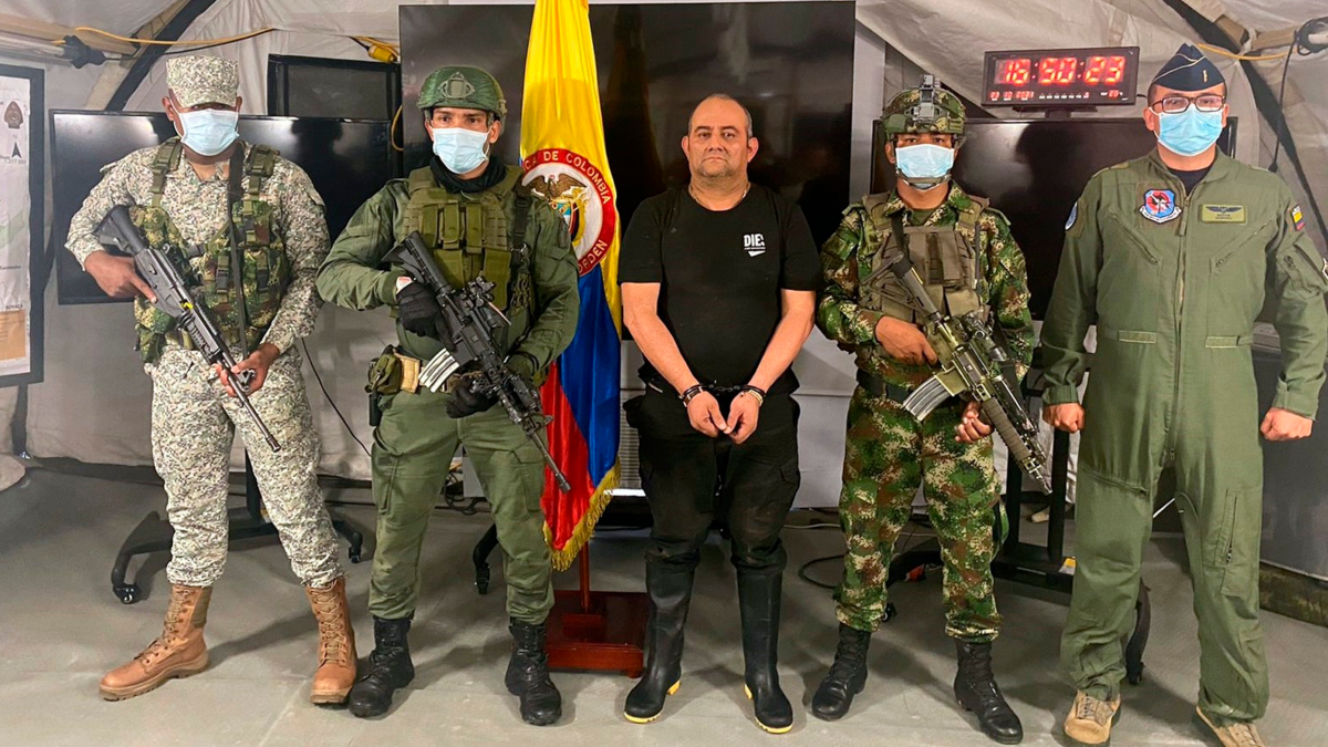 Cae 'Otoniel', el narco más buscado de Colombia
