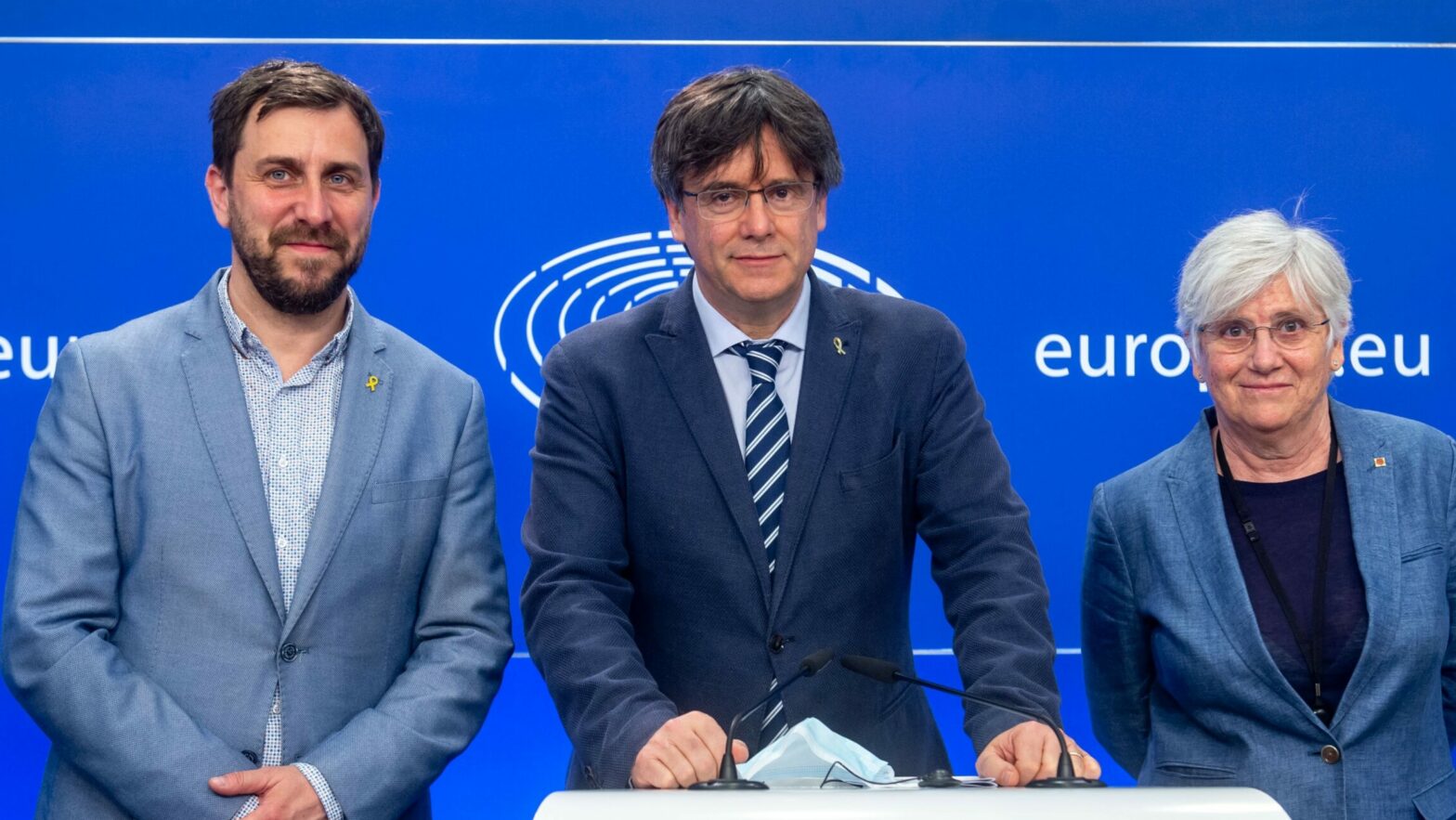 Puigdemont, Comín y Ponsatí abren una oficina europarlamentaria en Barcelona