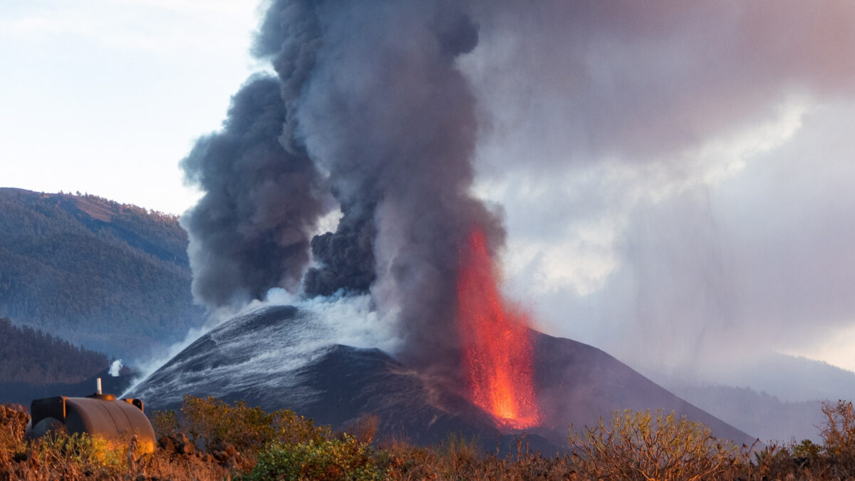 Una cadena de terremotos sacude los pueblos próximos al volcán de La Palma
