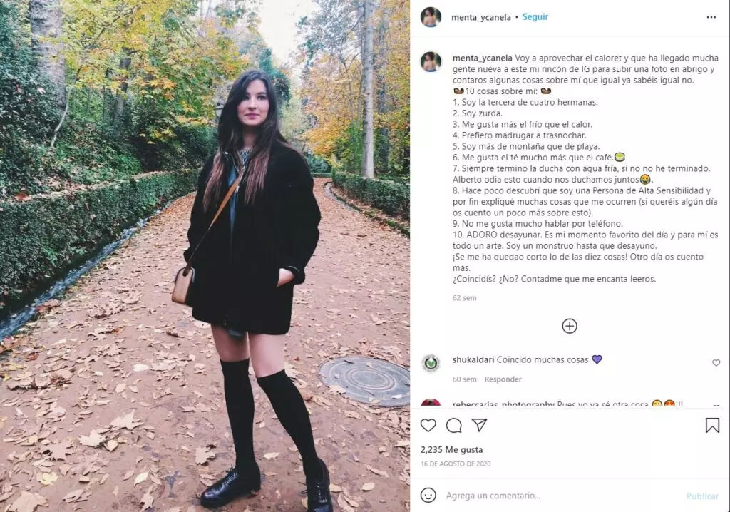 La mujer de Alberto Garzón desvela algunos aspectos de su vida privada en Instagram