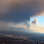 Volcán de La Palma: crece la emisión de ceniza y empeora la calidad del aire