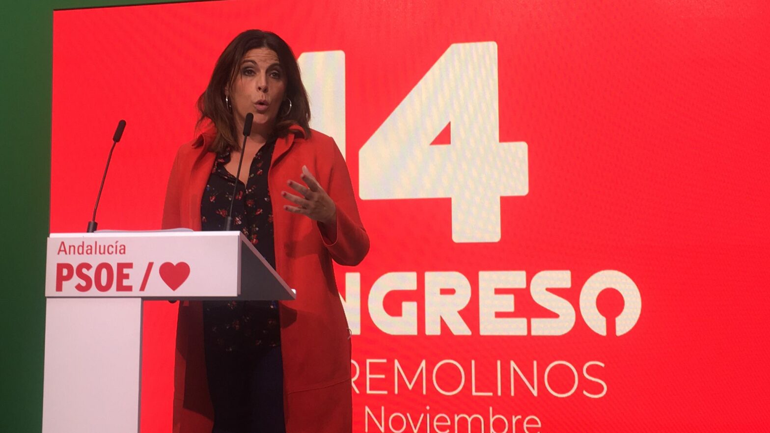 El PSOE-A suprime el informe de gestión de Susana Díaz en su 14 Congreso