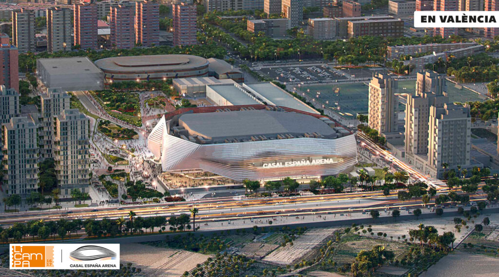 Proyecto del 'Estadio NBA' de Juan Roig para Valencia