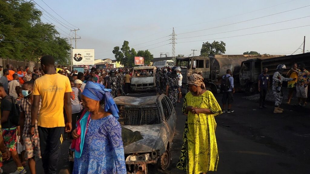 Explosión Sierra Leona