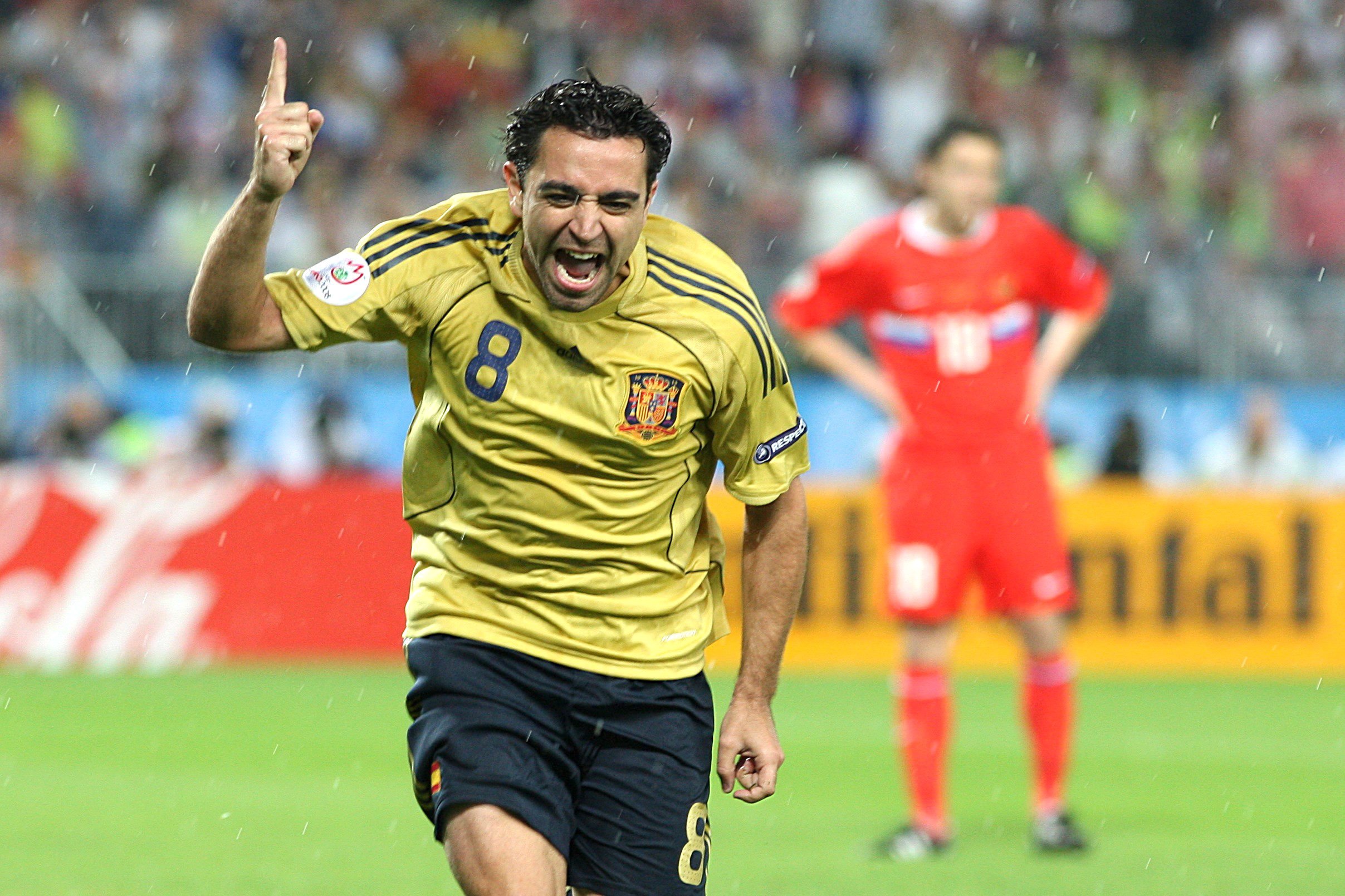 Cuando Xavi lideró a España para conquistar la Eurocopa