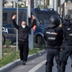Disturbios en Cádiz en la cuarta jornada de huelga de los trabajadores del metal