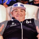 El futbolista argentino Maradona, en 2020.