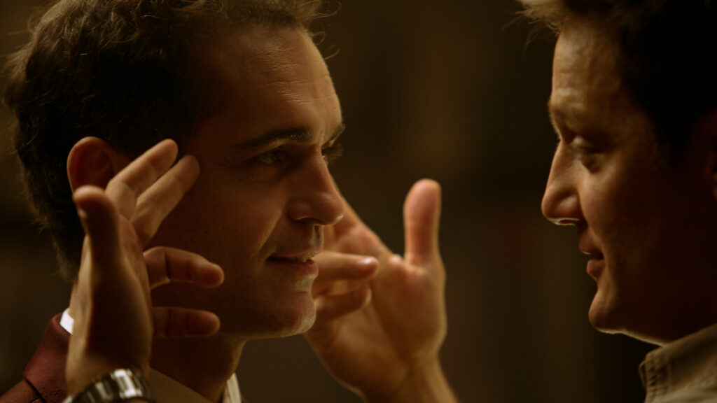 Pedro Alonso (Berlín) y Rodrigo de la Serna (Palermo), en 'La casa de papel'. Netflix