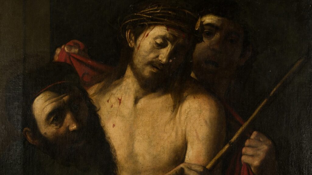 'Ecce homo' atribuible a Caravaggio al que la CAM acaba de otorgar protección