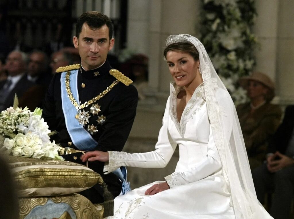El rey Felipe y la reina Letizia el día de su boda