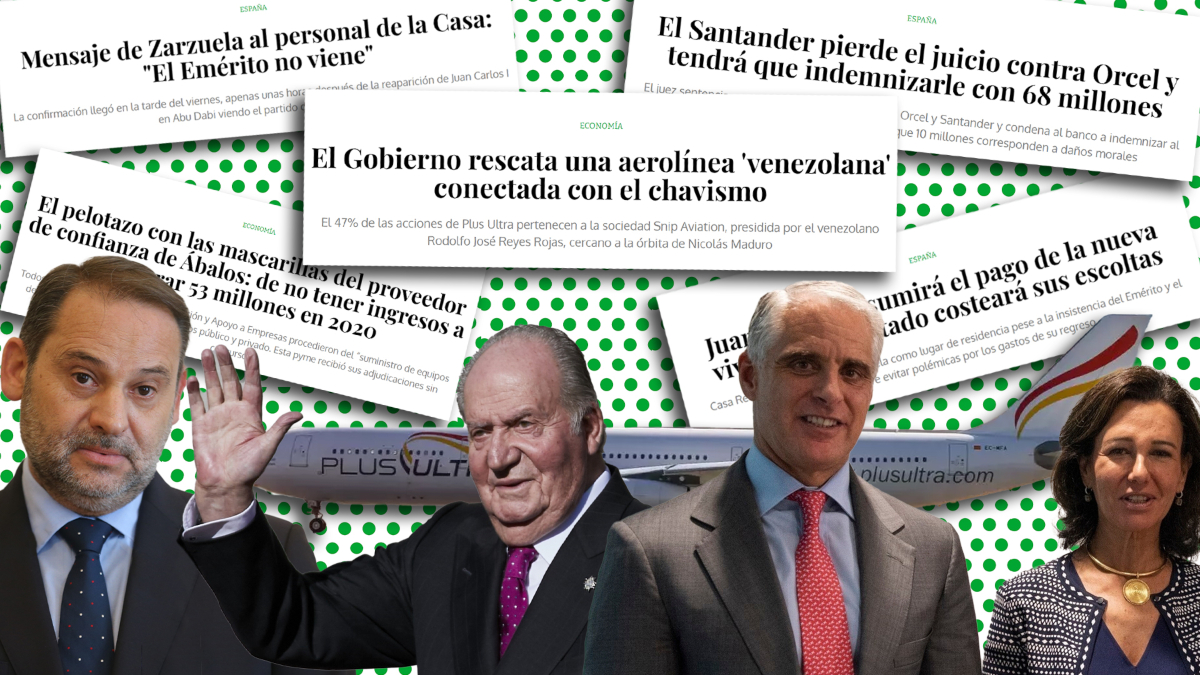 Del Plus Ultra al pulso de Juan Carlos I por su regreso: las exclusivas de 'Vozpópuli' en 2021
