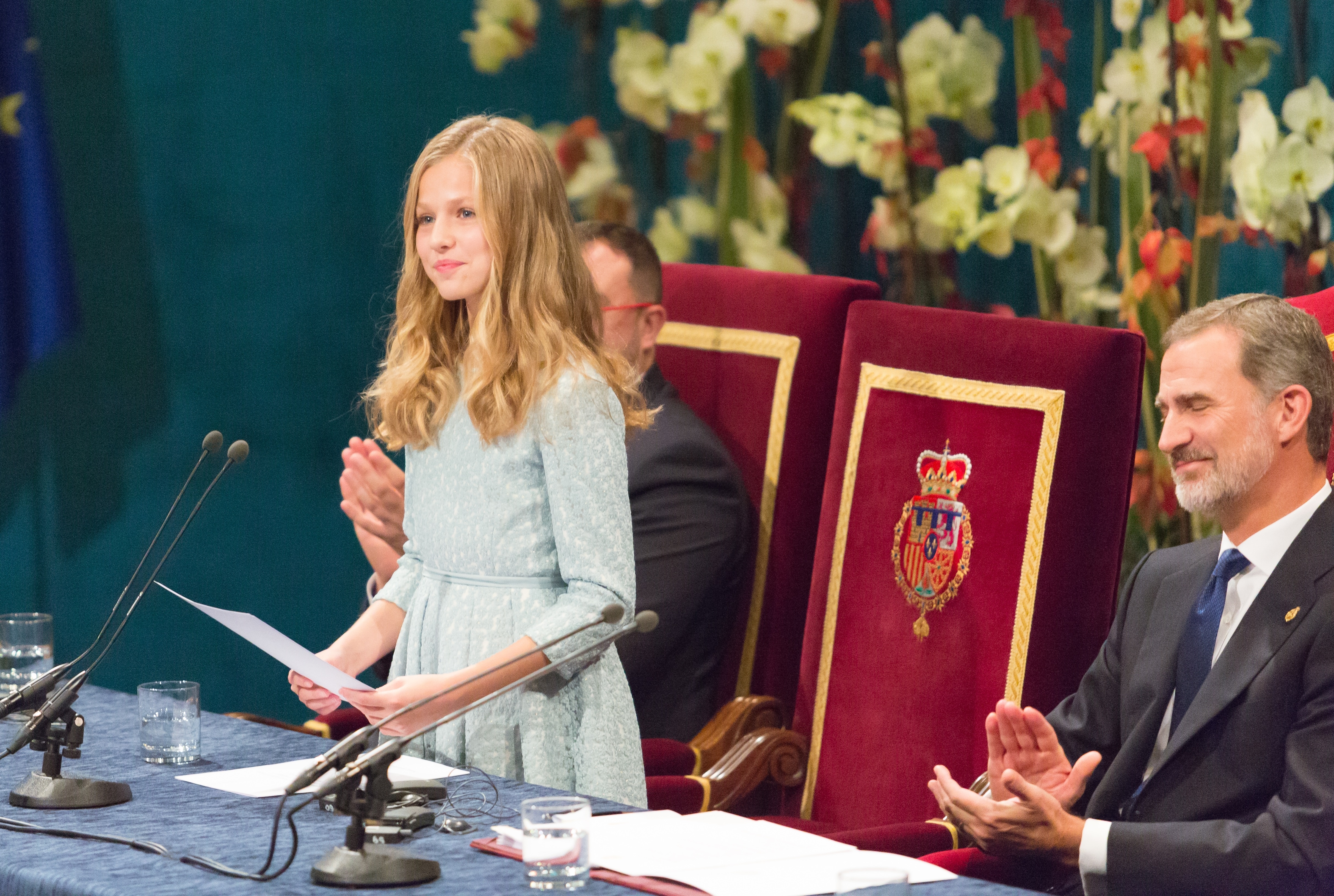 La princesa Leonor lee su primer discurso en los Premios Princesa de Asturias 2019