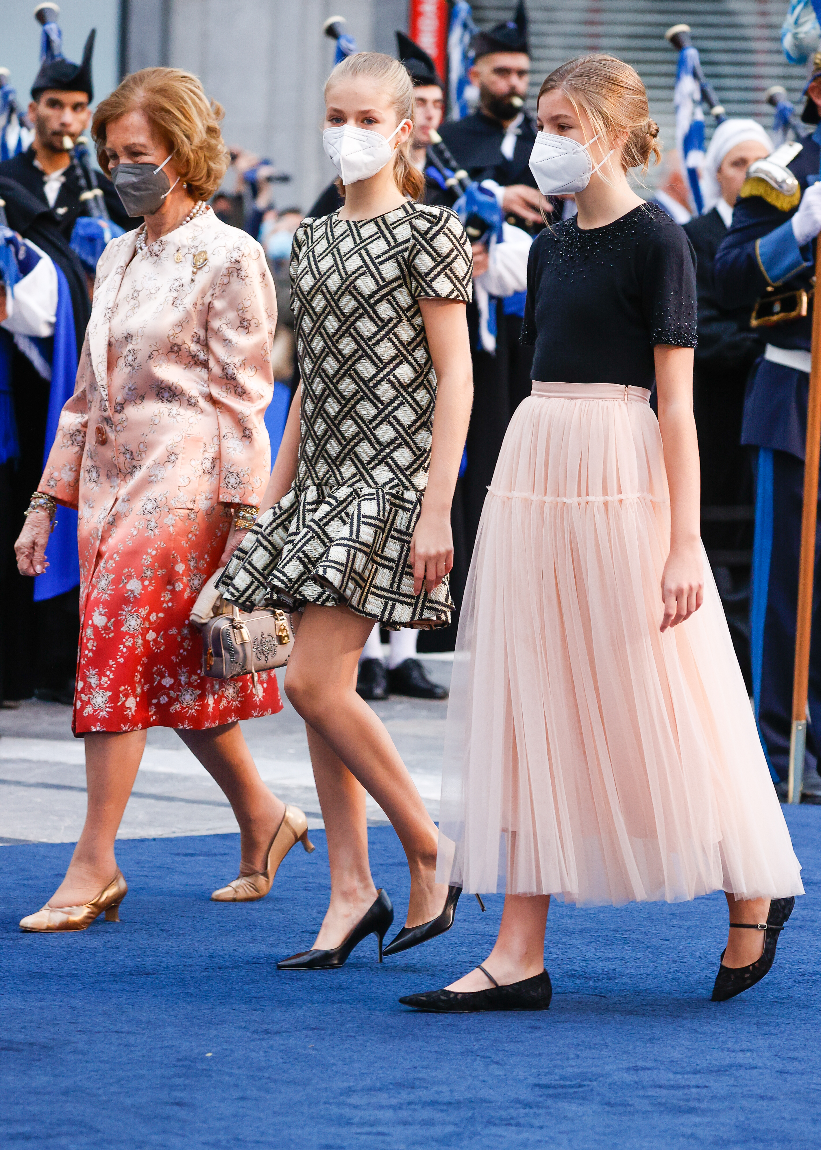 La reina Sofía, Leonor y Sofía, en los Premios Princesa de Asturias 2021