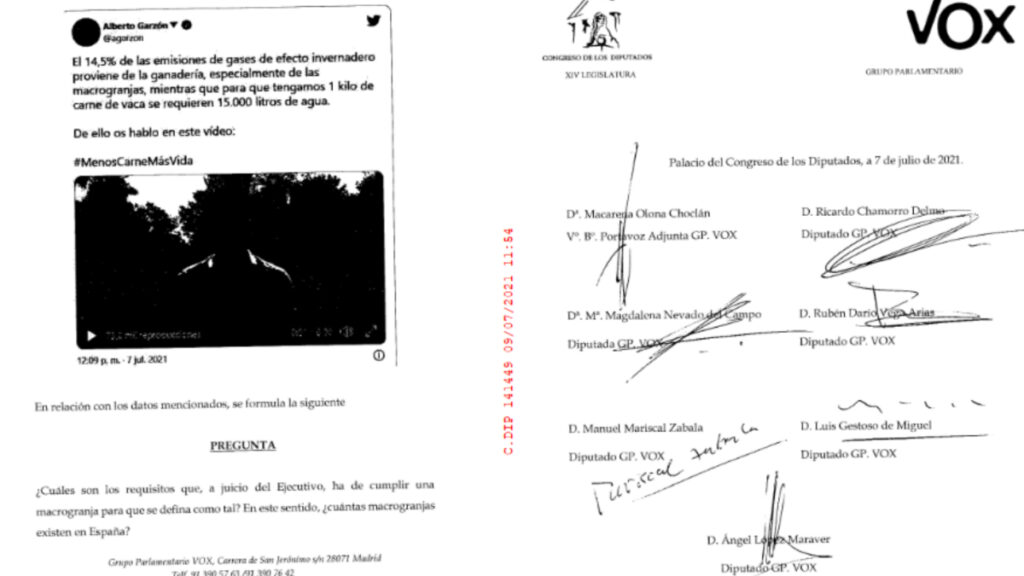 El Gobierno desautoriza a Garzón y rechaza por escrito el concepto de "macrogranja"