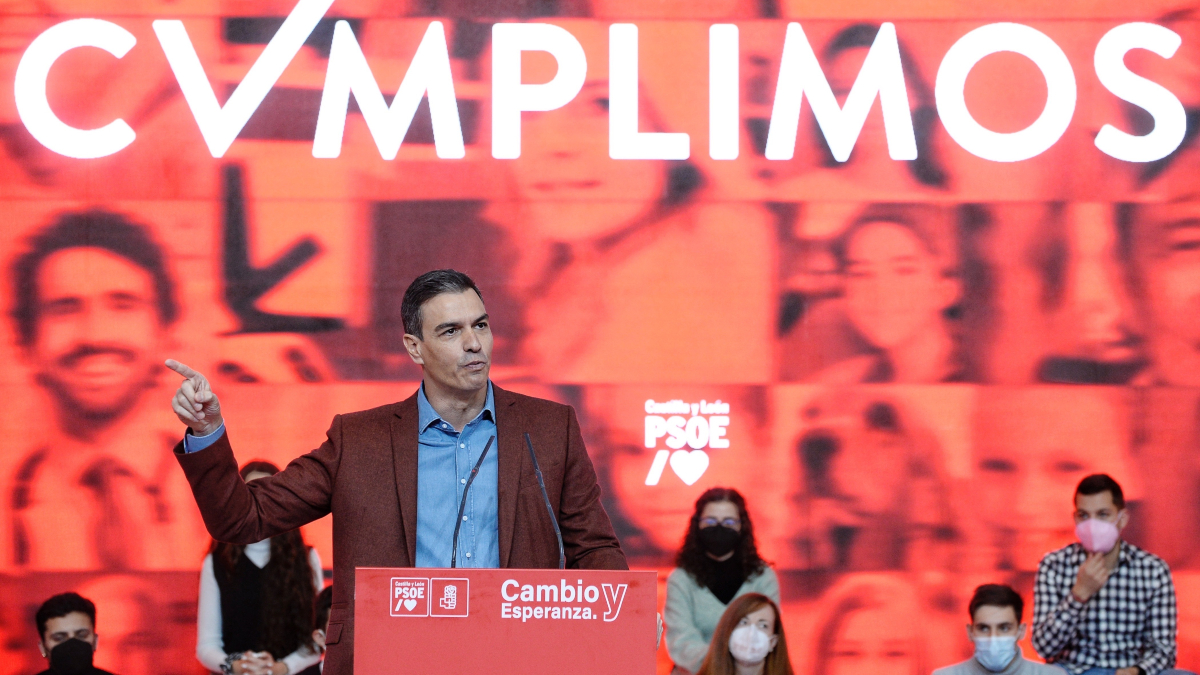 Sánchez desafía a la oposición: "La legistatura terminará en 2023, que se enteren"