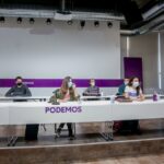 Vista general del Consejo Ciudadano Estatal de Podemos en la sede del partido el pasado 17 de diciembre.