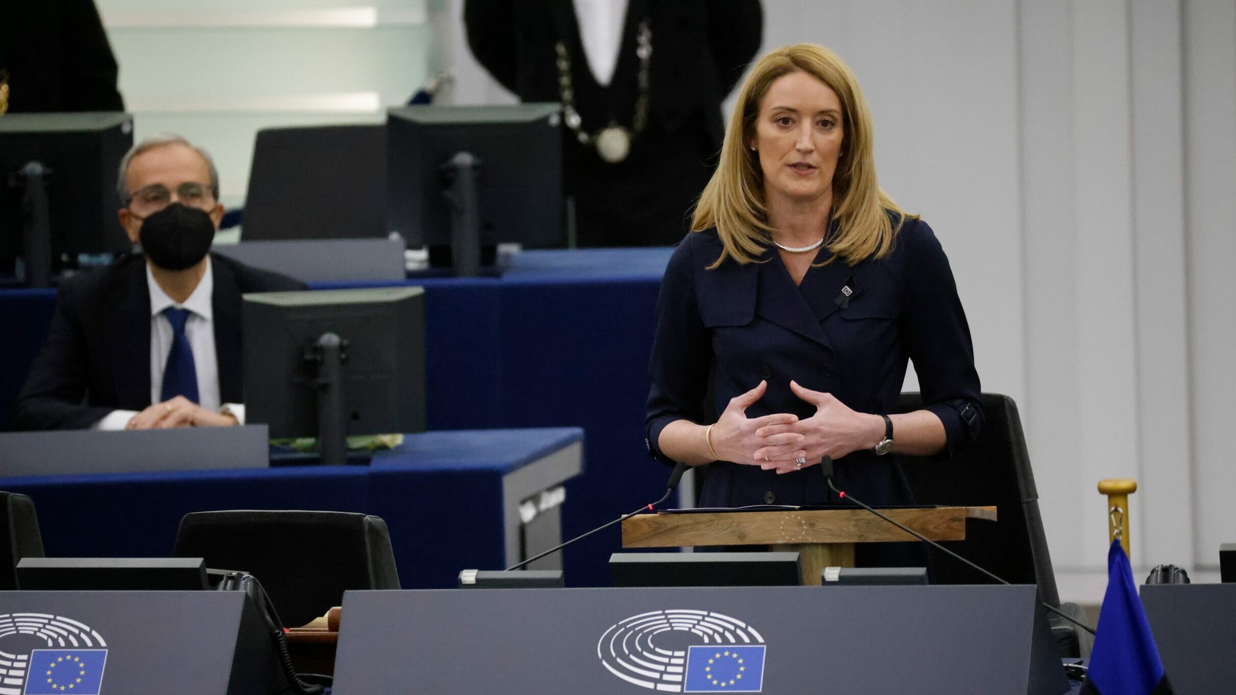 La Eurocámara elige nueva presidenta, con acuerdo a tres para votar a Metsola