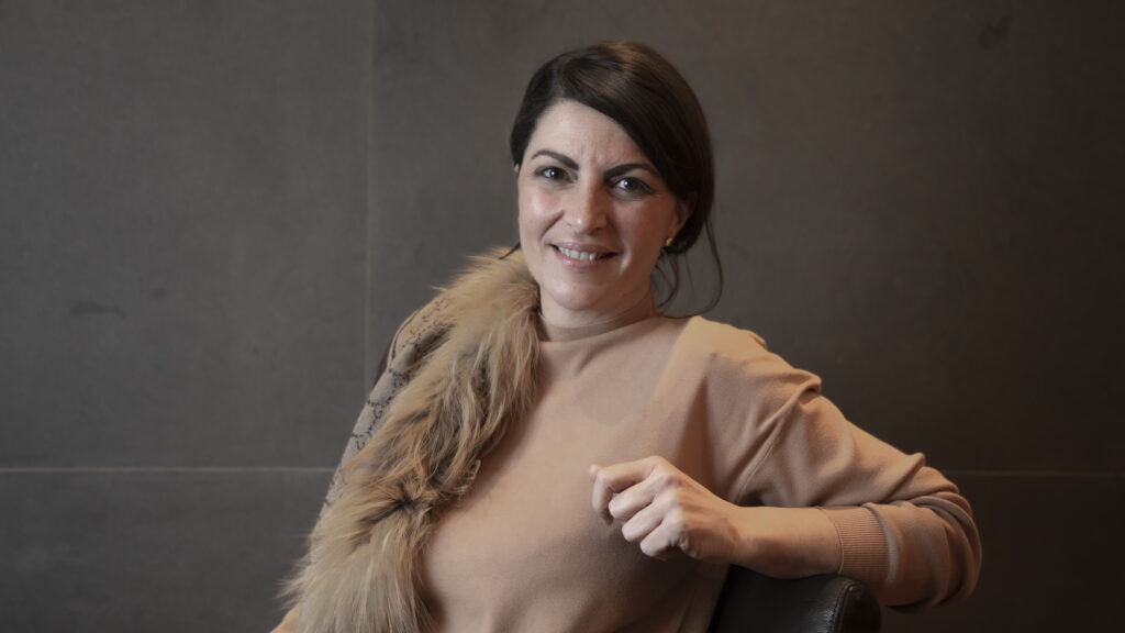Macarena Olona en la entrevista con Vozpópuli
