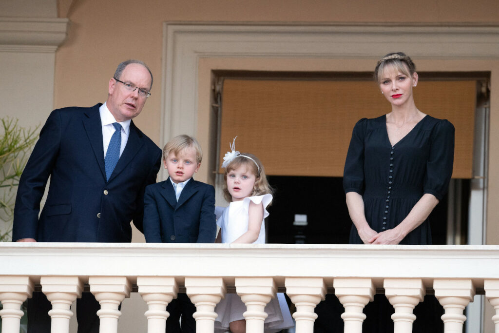 princesa Charlene y el príncipe Alberto de Mónaco