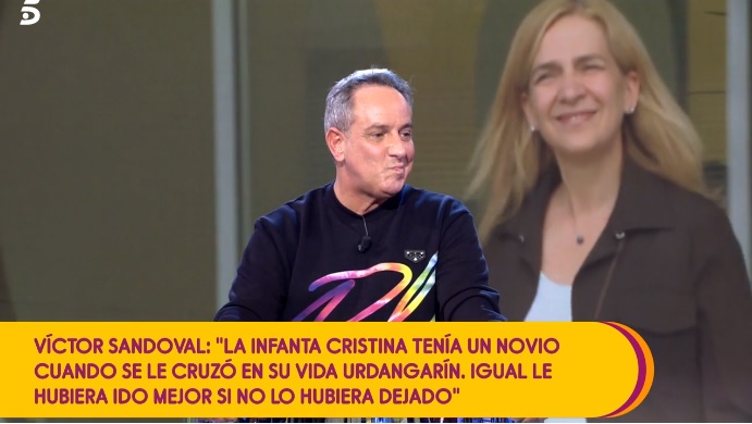 Víctor Sandoval desvela la relación de la infanta Cristina con Adolfo Suárez Illana