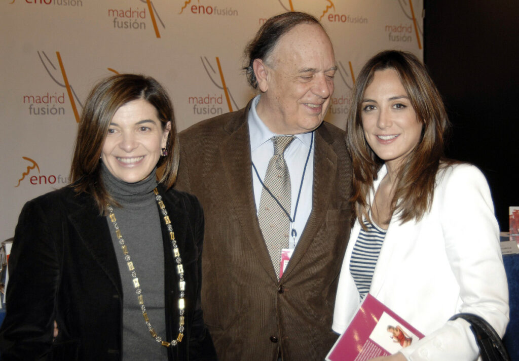 Sandra, Tamara y Carlos Falcó, marqués de Griñón