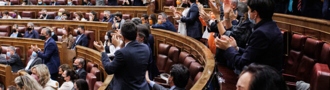 El peno del Congreso, este jueves.