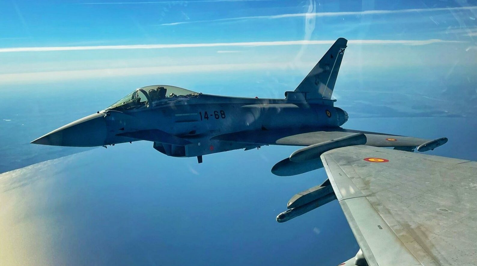 La OTAN recurre a vídeos del Ejército del Aire para explicar cómo  intercepta aviones rusos