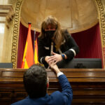 Laura Borràs cede y no acepta el voto de Juvillà tras su condena